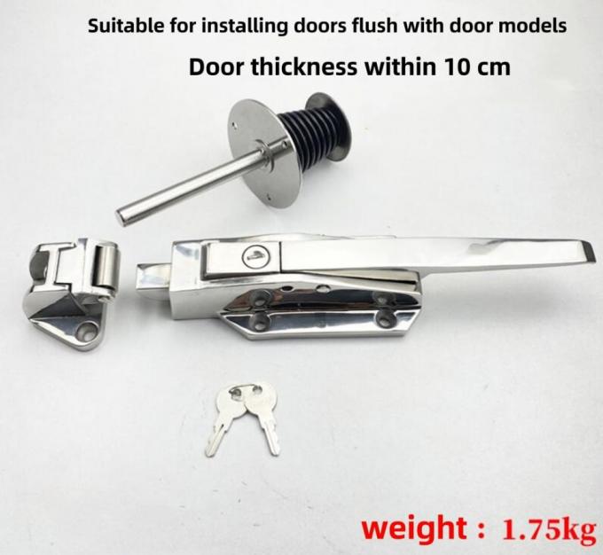 Commercial Coolroom Door Latch Kit With Three Cam Lift Hinges Emergency Release 